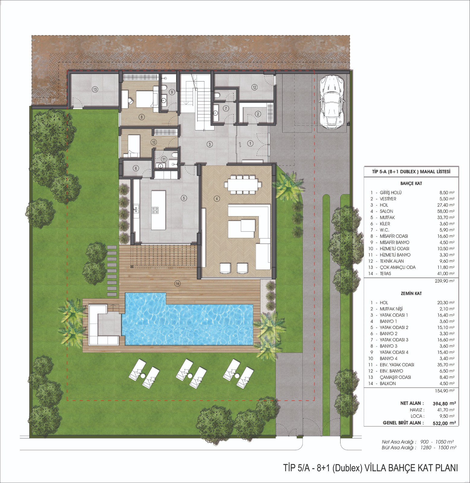 Комплекс роскошных вилл в районе Бюючекмедже Стамбул. - Фото 70