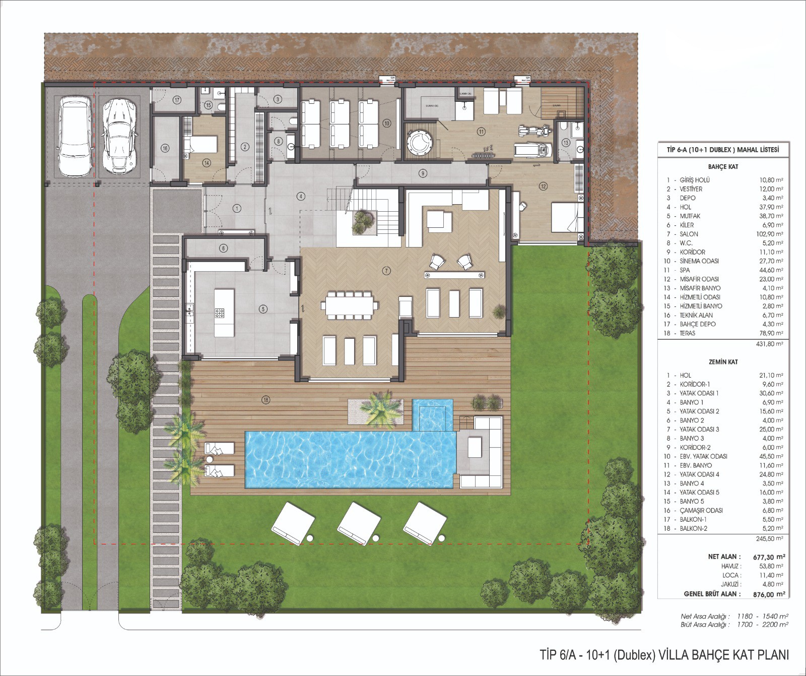 Комплекс роскошных вилл в районе Бюючекмедже Стамбул. - Фото 72