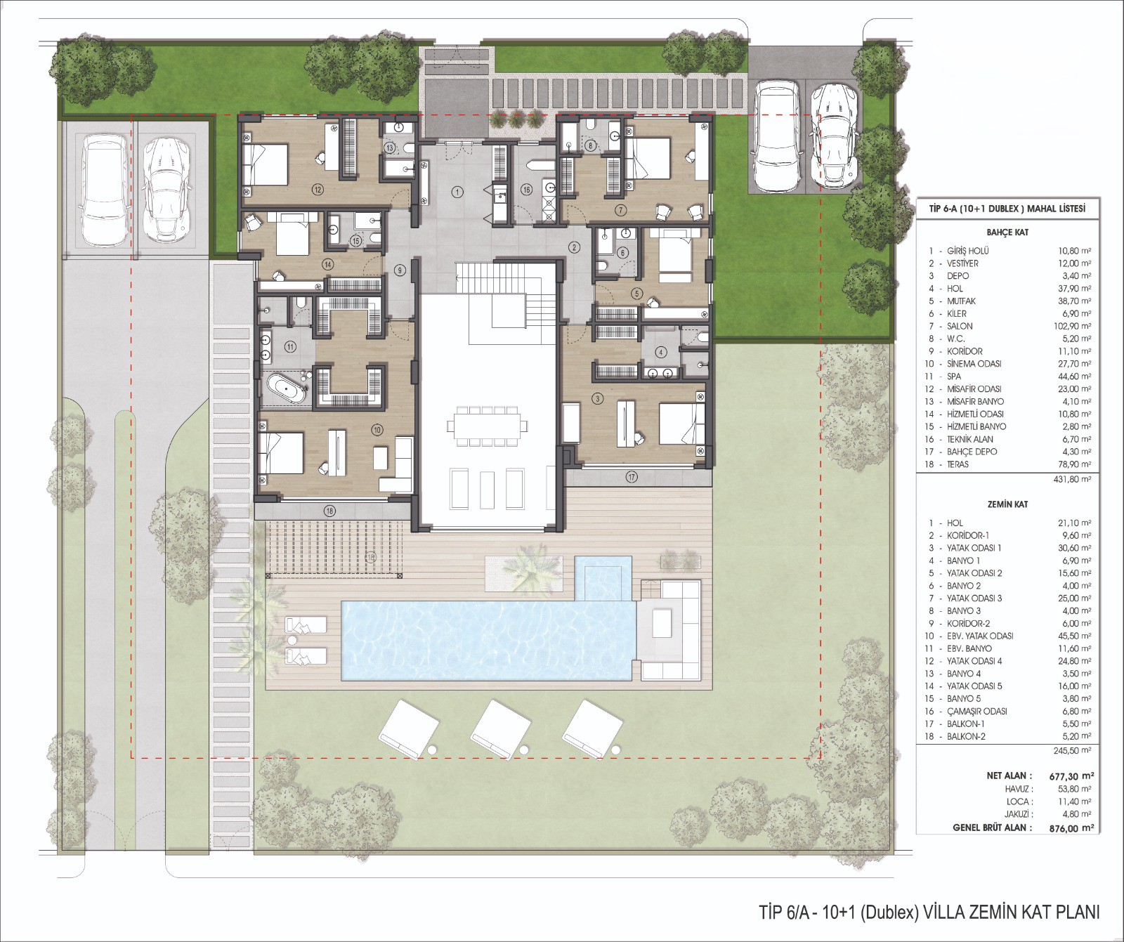 Комплекс роскошных вилл в районе Бюючекмедже Стамбул. - Фото 73