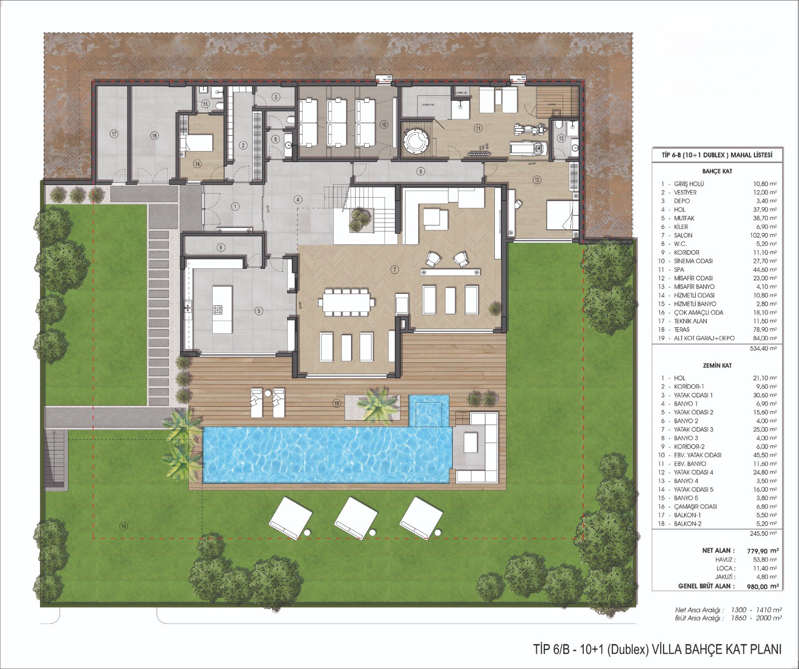 Комплекс роскошных вилл в районе Бюючекмедже Стамбул. - Фото 75