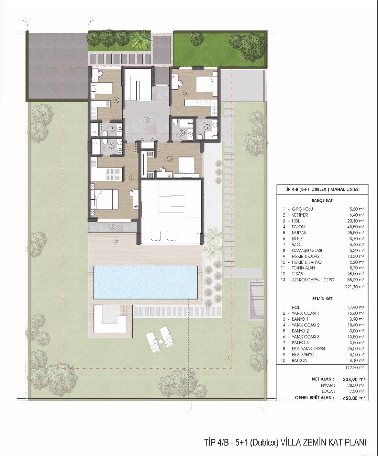 Комплекс роскошных вилл в районе Бюючекмедже Стамбул. - Фото 76