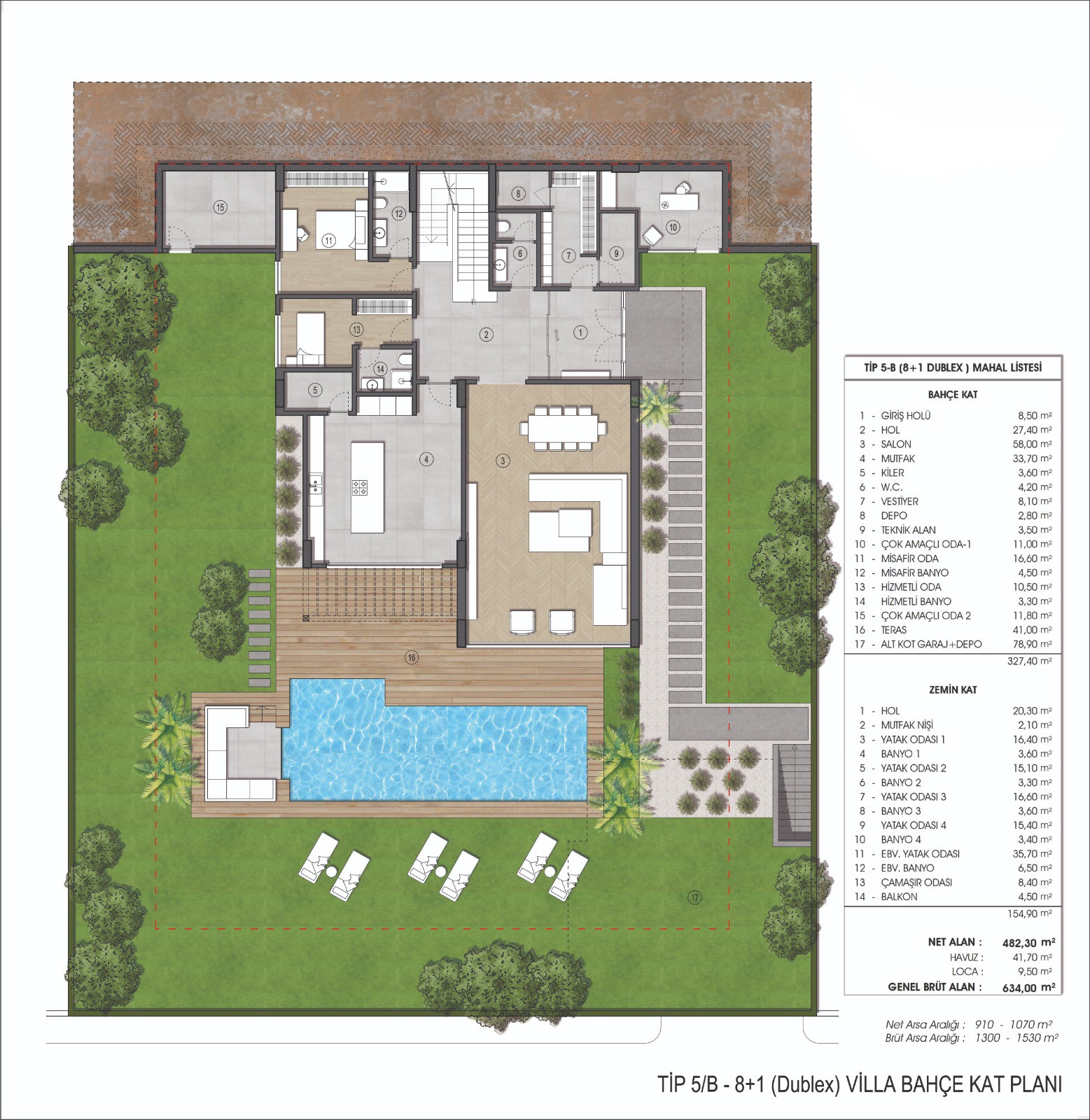 Комплекс роскошных вилл в районе Бюючекмедже Стамбул. - Фото 77