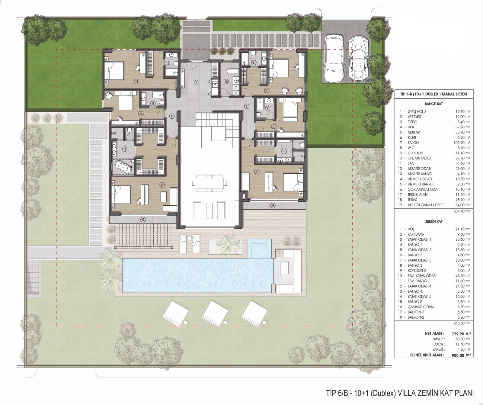 Комплекс роскошных вилл в районе Бюючекмедже Стамбул. - Фото 78