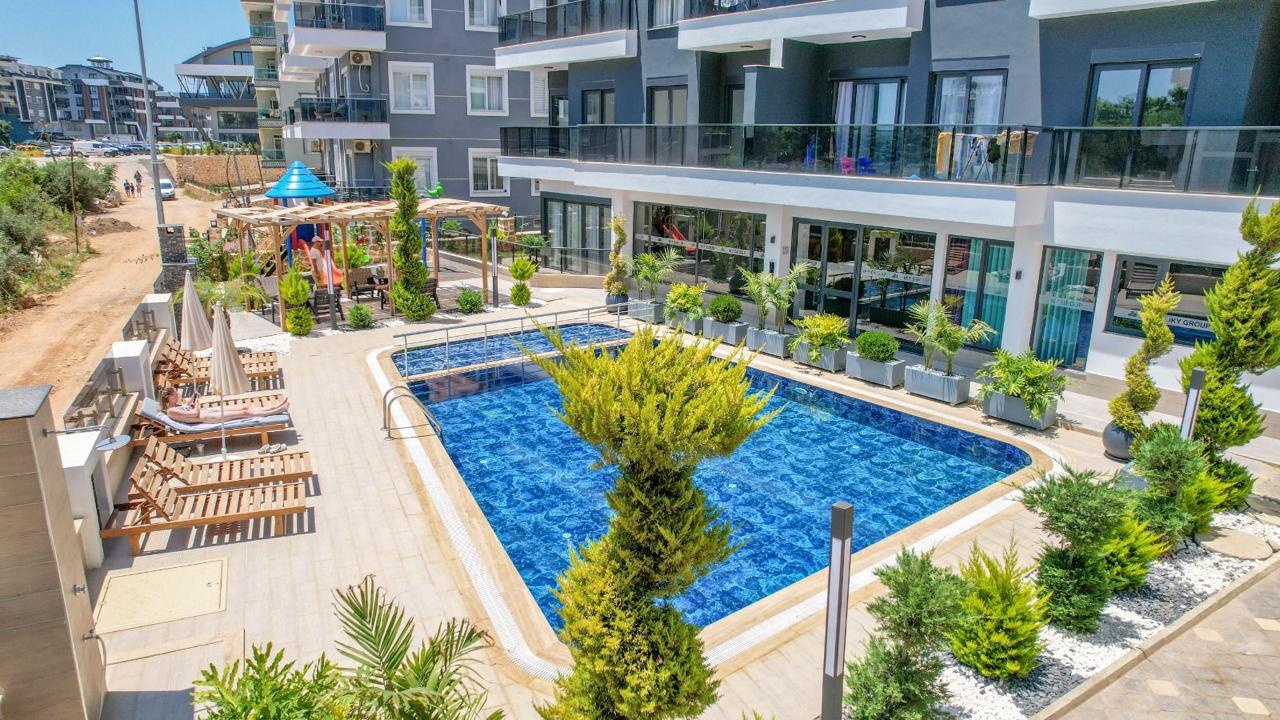 Двухкомнатная мебелированная квартира в районе Оба Аланья.  - Фото 10