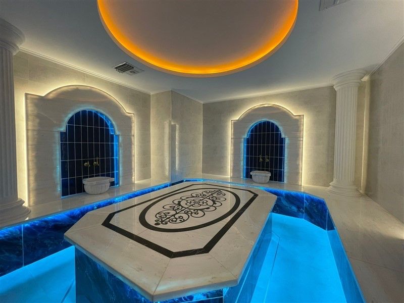 Двухкомнатная просторная  квартира в центре Аланьи - Фото 13