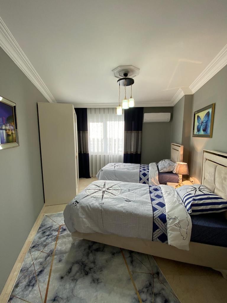 Просторная мебелированная квартира в районе Тосмур Аланья.  - Фото 7