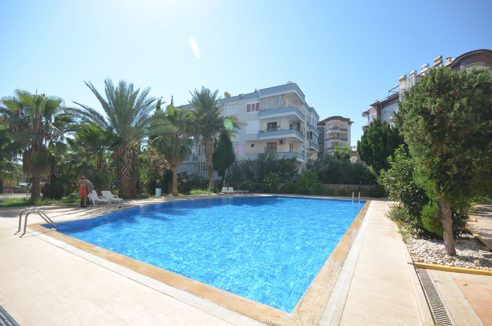 Просторная мебелированная квартира в районе Тосмур Аланья.  - Фото 14