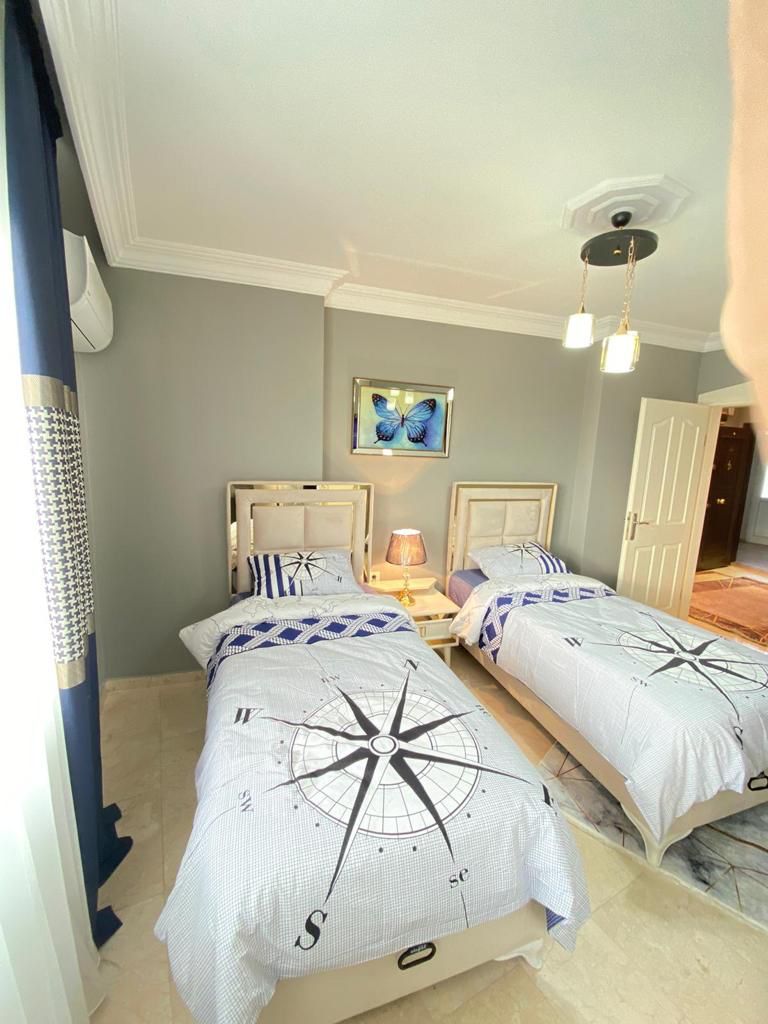 Просторная мебелированная квартира в районе Тосмур Аланья.  - Фото 9