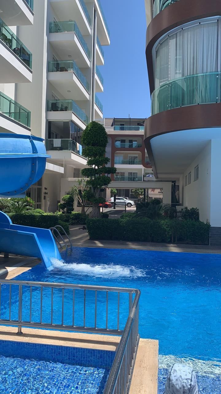 Двухкомнатная мебелированная квартира в районе знаменитого пляжа Клеопатра.  - Фото 24