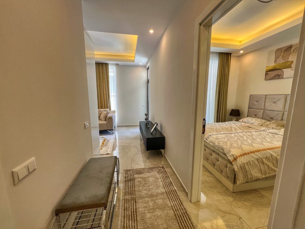 Просторная двухкомнатная квартира в самом зелёном районе Аланьи - Фото 7