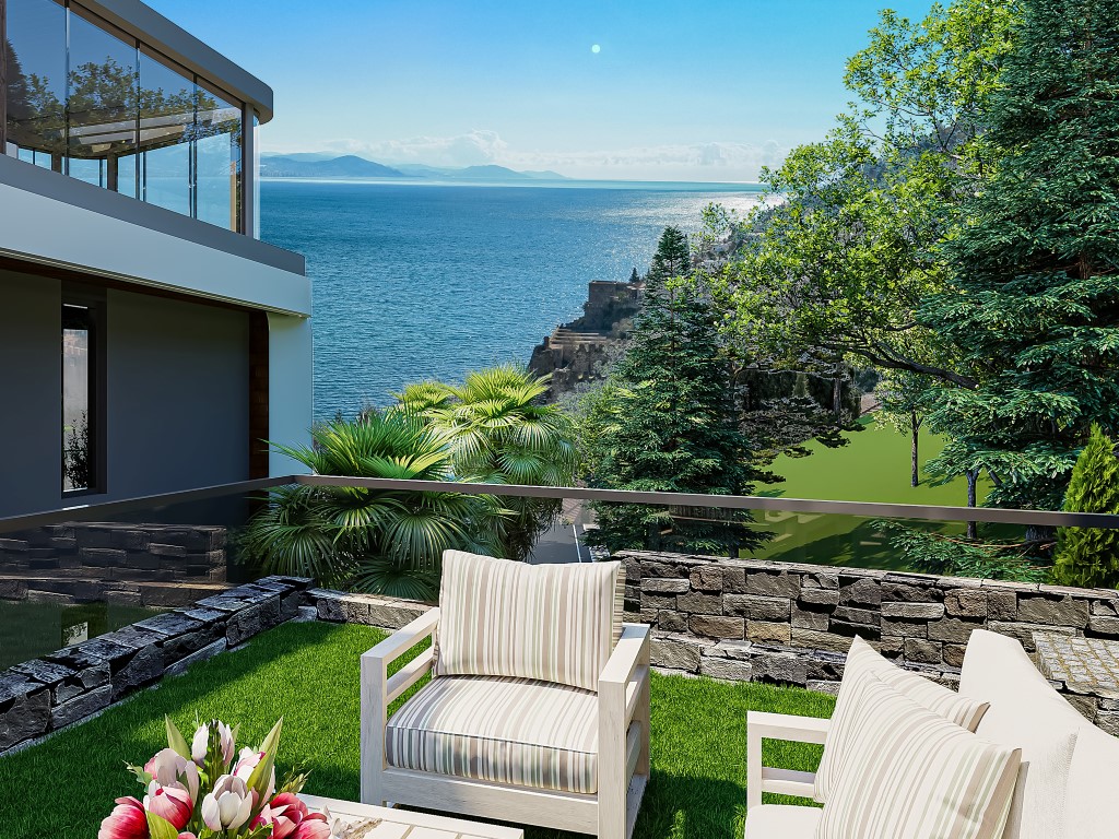 Ультра-люкс на вершине истории — новый проект в Аланье, в районе крепости. - Фото 13