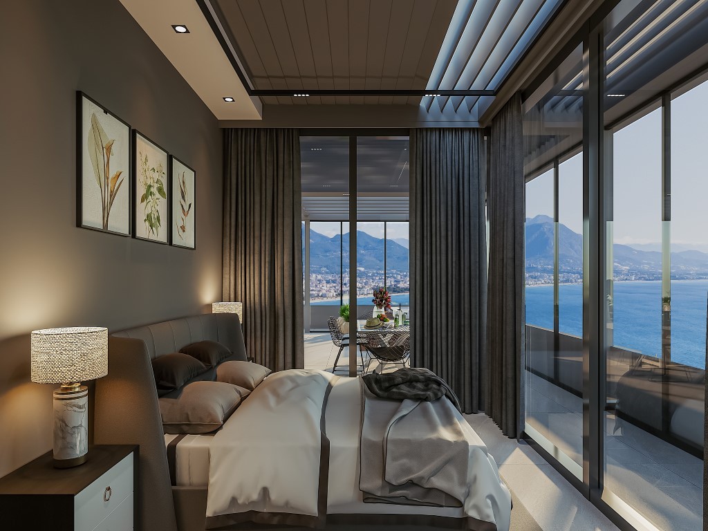 Ультра-люкс на вершине истории — новый проект в Аланье, в районе крепости. - Фото 33