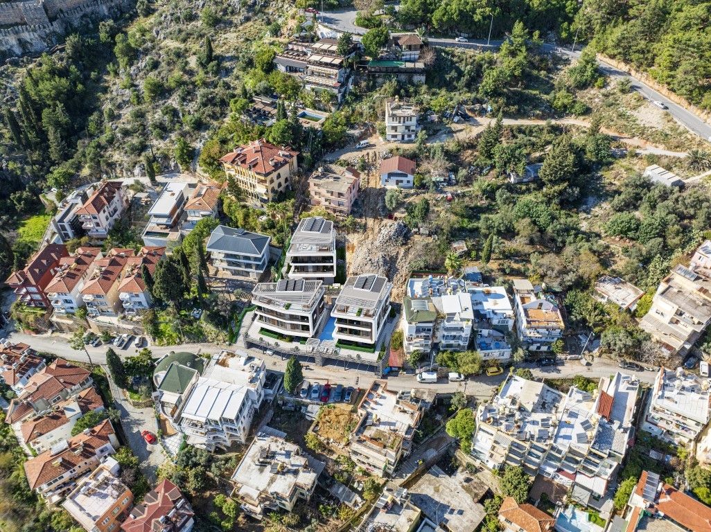 Ультра-люкс на вершине истории — новый проект в Аланье, в районе крепости. - Фото 16