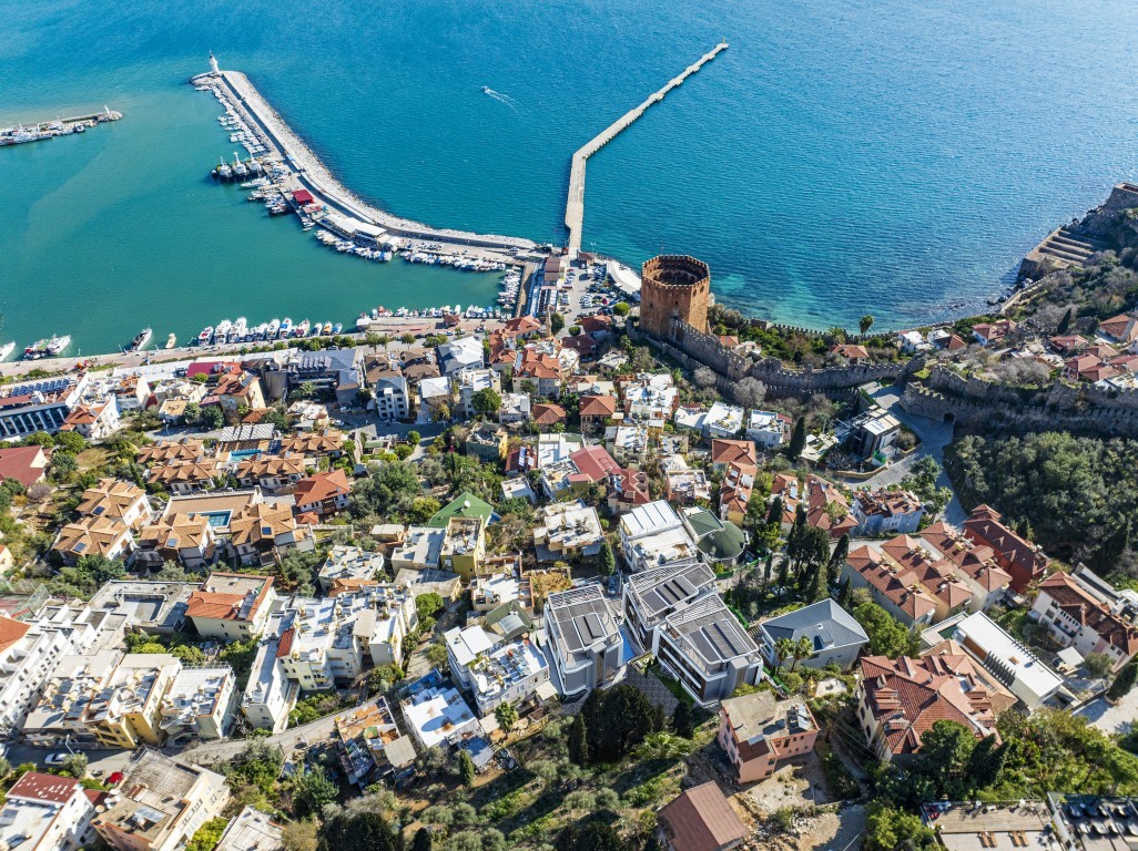 Ультра-люкс на вершине истории — новый проект в Аланье, в районе крепости. - Фото 17