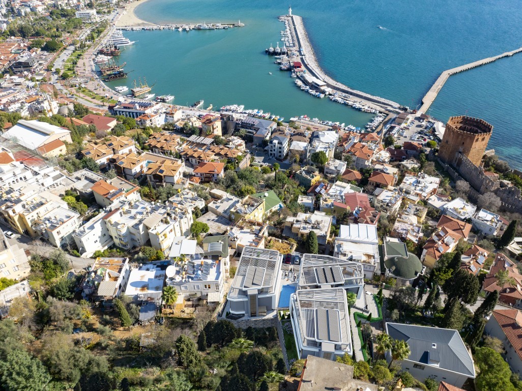 Ультра-люкс на вершине истории — новый проект в Аланье, в районе крепости. - Фото 18