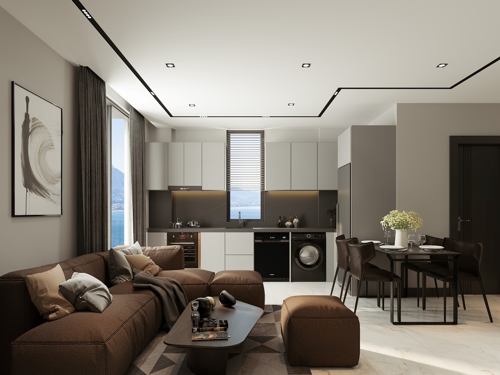 Ультра-люкс на вершине истории — новый проект в Аланье, в районе крепости. - Фото 27