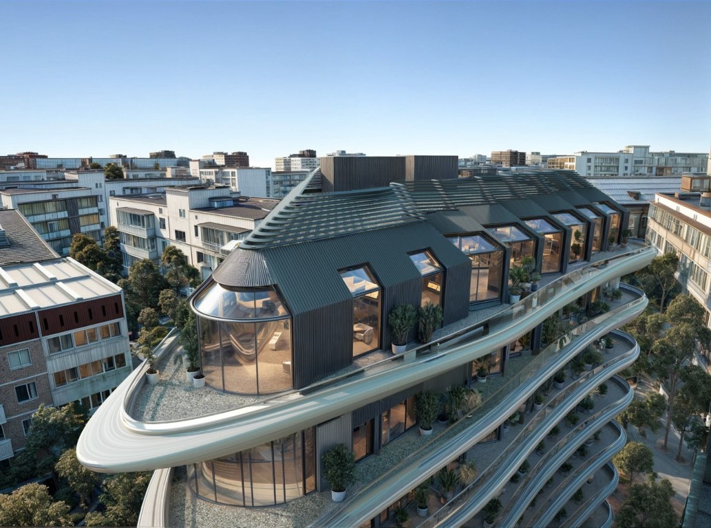 Новый проект современного жилого комплекса в районе Бешикташ Стамбул. - Фото 7