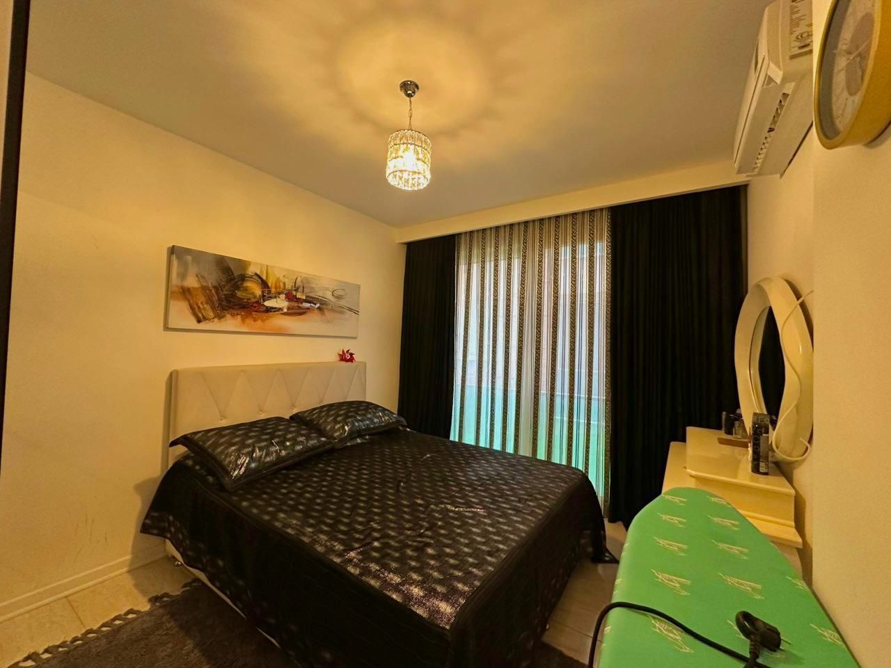 Просторная мебилированная квартира планировкой 2+1 в районе Оба Аланья  - Фото 10