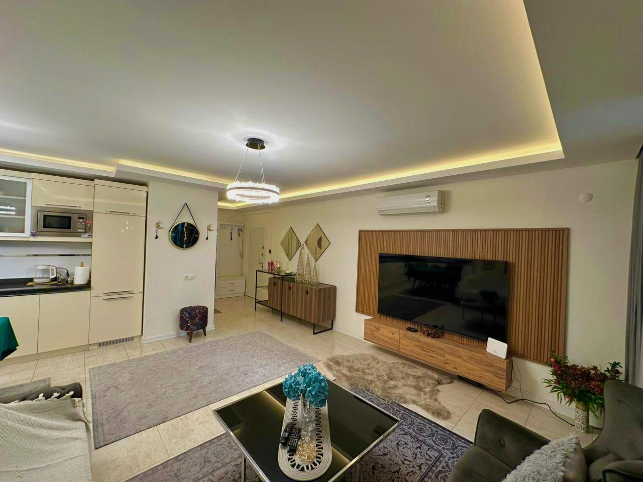 Просторная мебилированная квартира планировкой 2+1 в районе Оба Аланья  - Фото 2