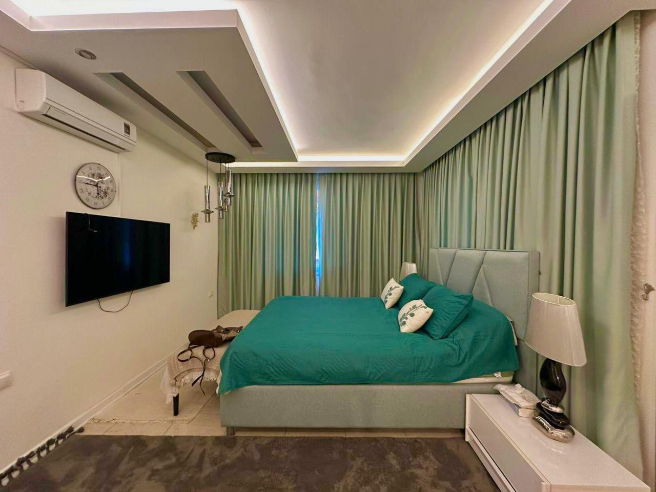 Просторная мебилированная квартира планировкой 2+1 в районе Оба Аланья  - Фото 12