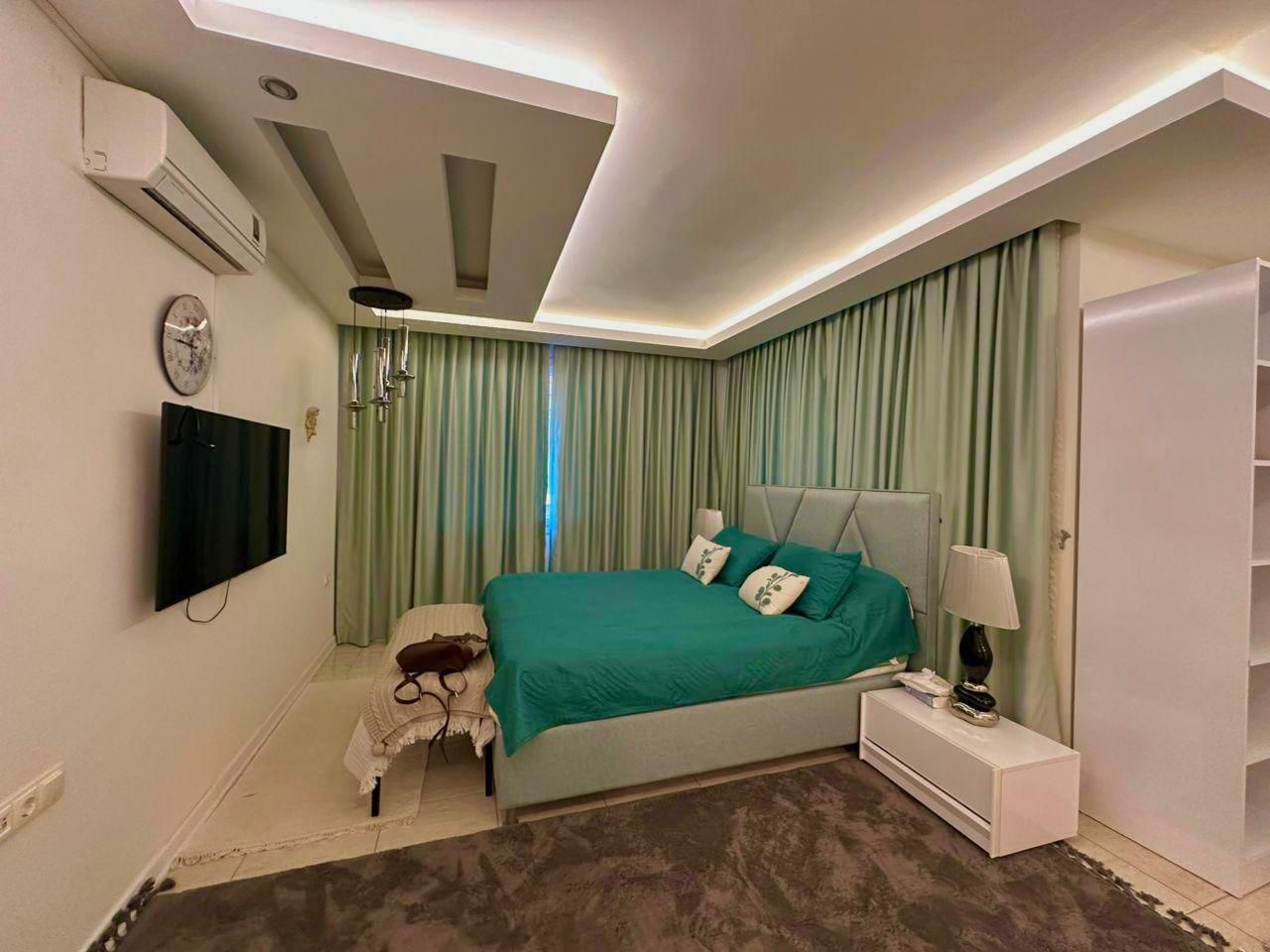 Просторная мебилированная квартира планировкой 2+1 в районе Оба Аланья  - Фото 14