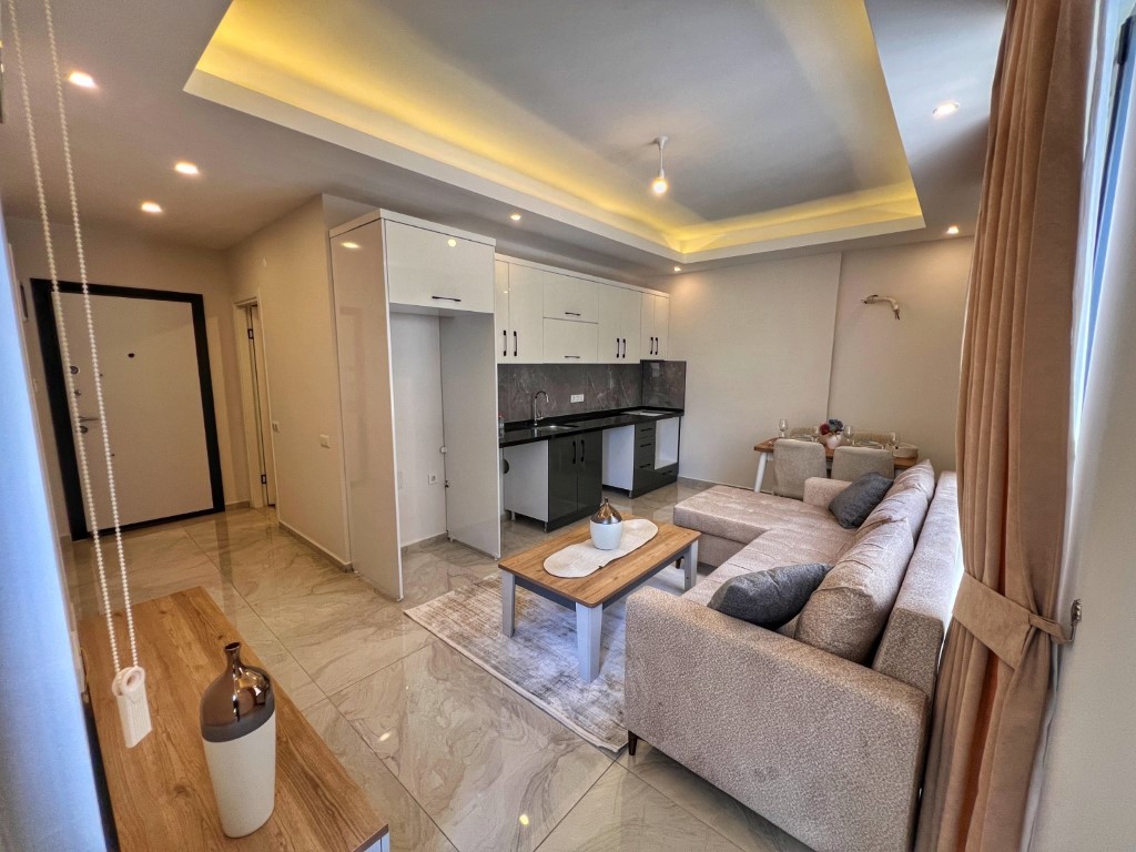 Квартира у моря в зелёной Аланье — уголок уюта в районе Оба. - Фото 2