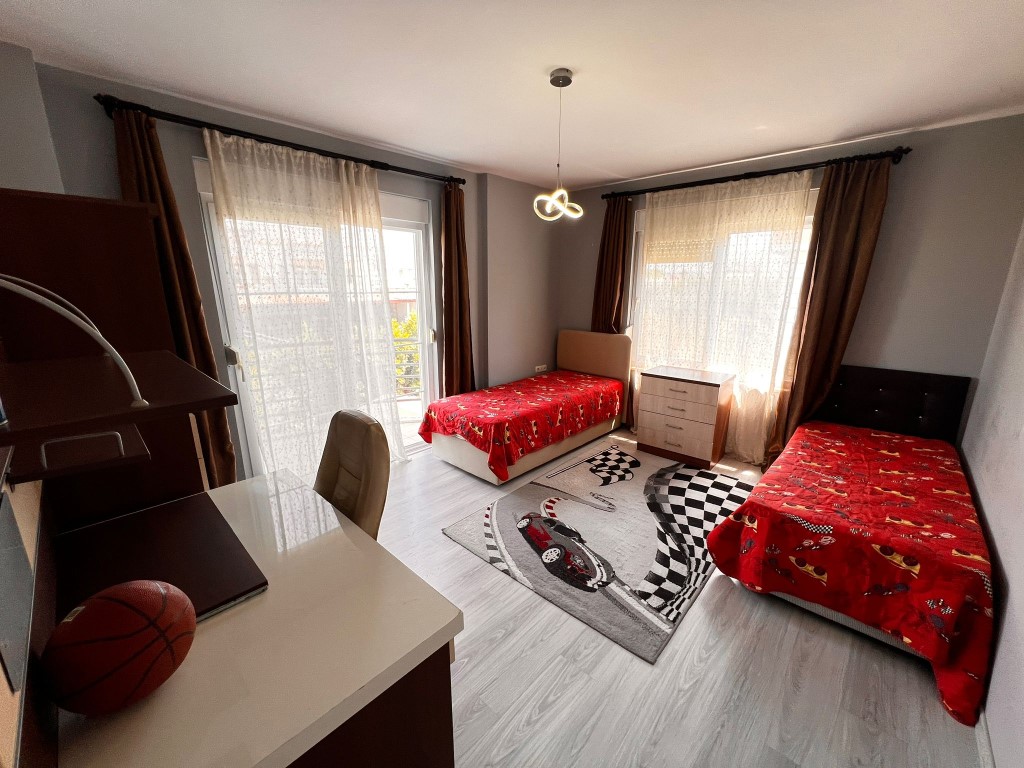 Меблированная вилла 4+1 с бассейном и садом в Конаклы, Аланья. - Фото 26