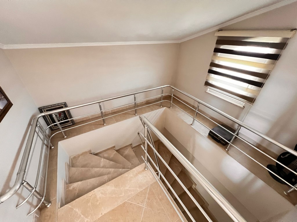 Меблированная вилла 4+1 с бассейном и садом в Конаклы, Аланья. - Фото 28