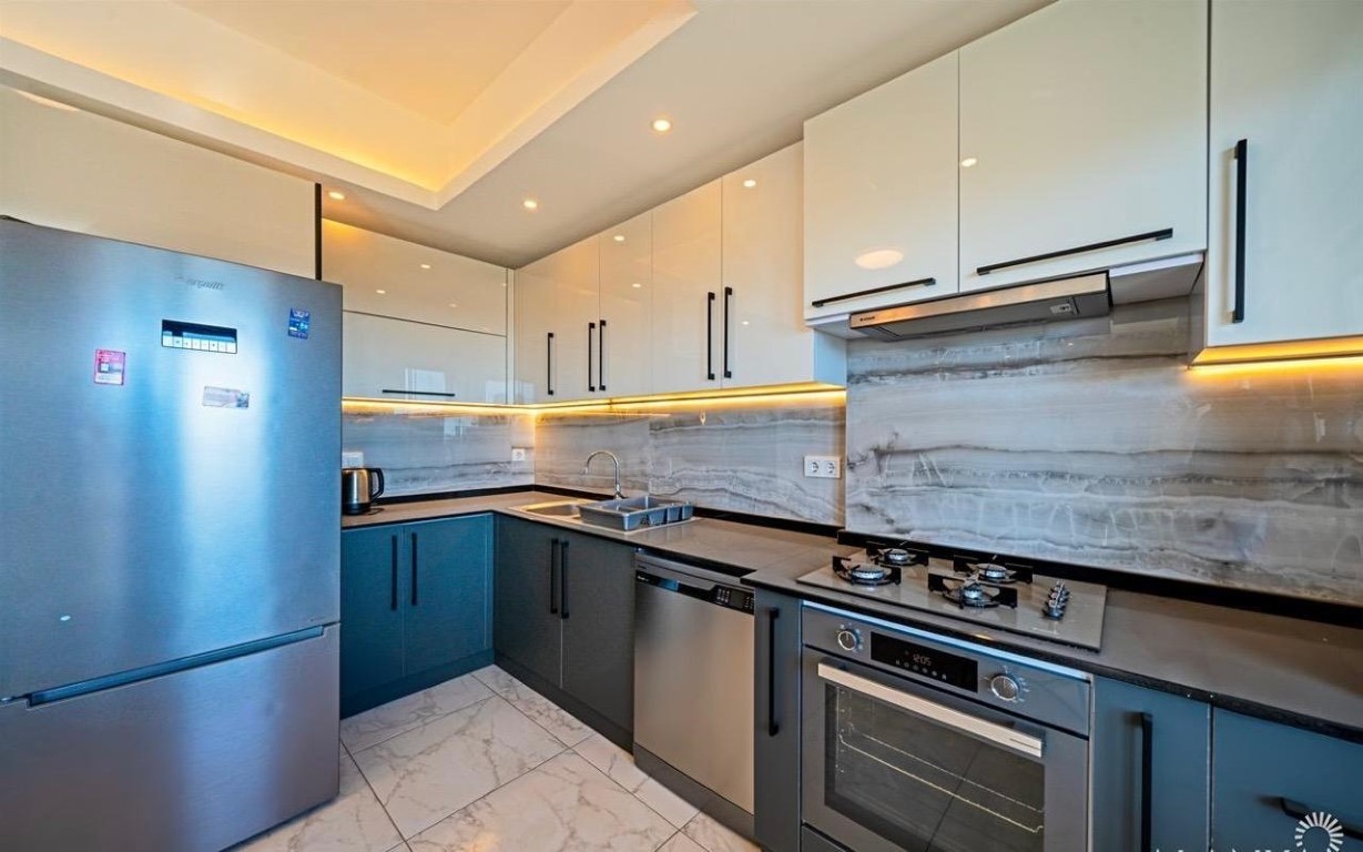 Уют среди природы: просторная квартира в Авсалларе с видом на море. - Фото 11