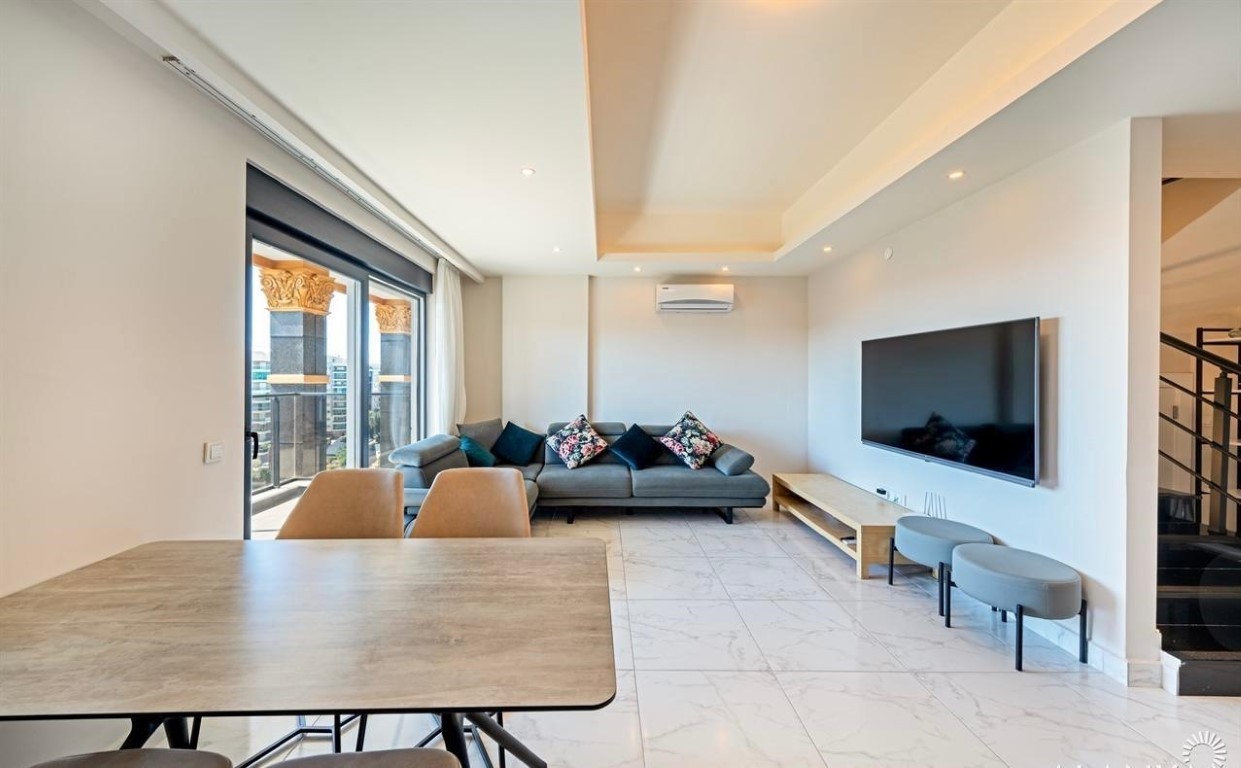 Уют среди природы: просторная квартира в Авсалларе с видом на море. - Фото 12