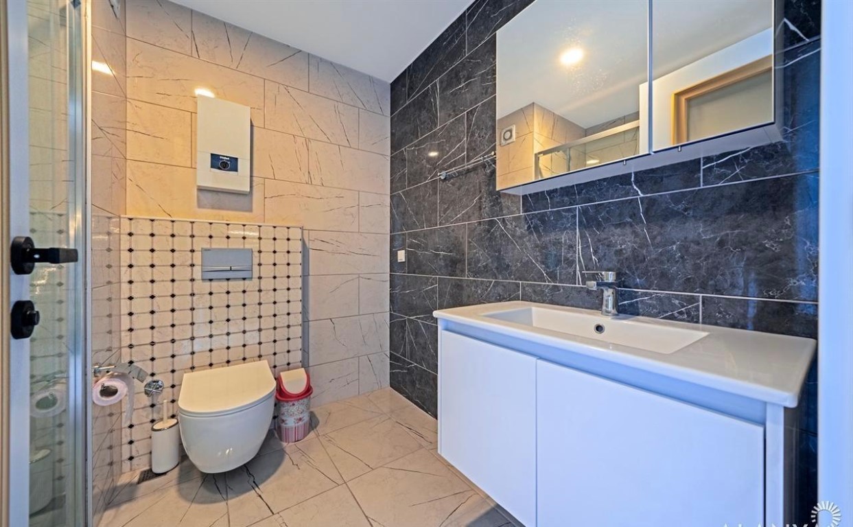 Уют среди природы: просторная квартира в Авсалларе с видом на море. - Фото 19