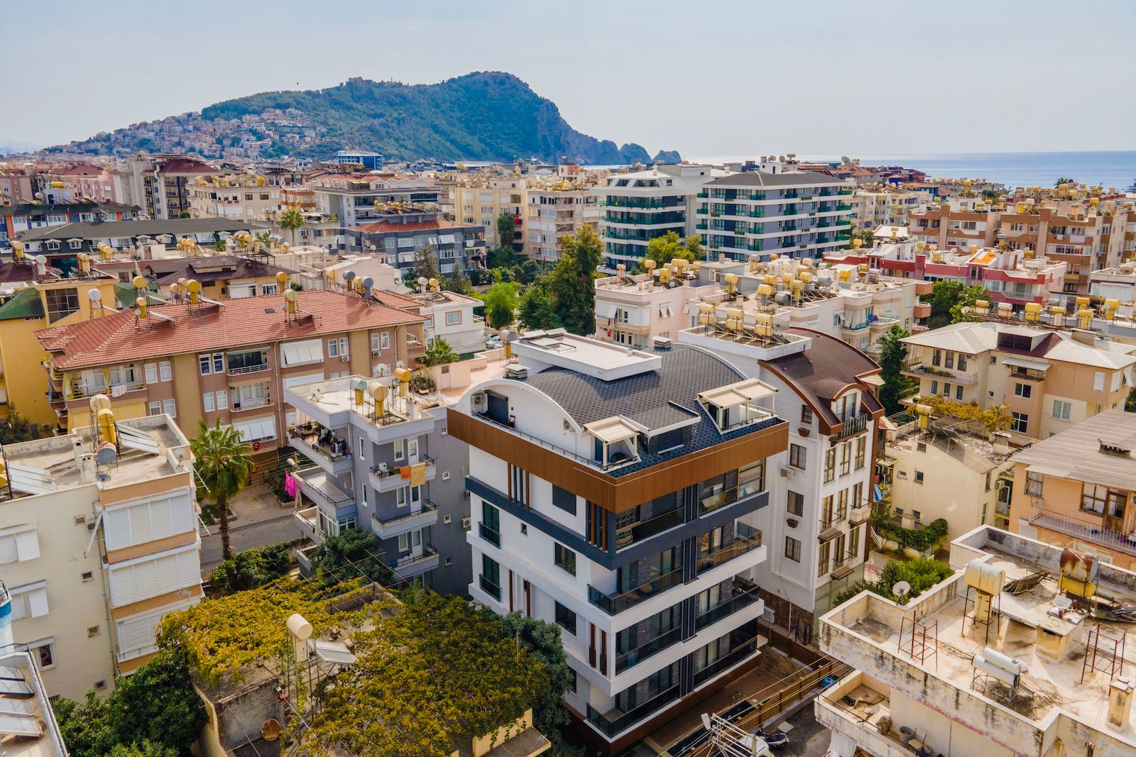 Жизнь у моря начинается здесь — квартира 1+1 рядом с пляжем Клеопатра Аланья.  - Фото 3