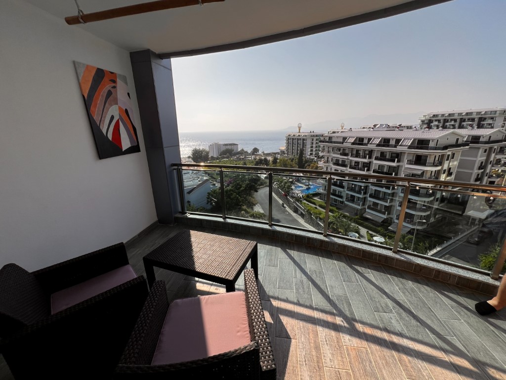 Жизнь с видом на Средиземное море — квартира 2+1 в районе  Каргыджак Аланья.  - Фото 24