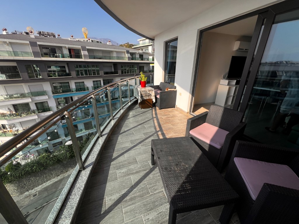 Жизнь с видом на Средиземное море — квартира 2+1 в районе  Каргыджак Аланья.  - Фото 25