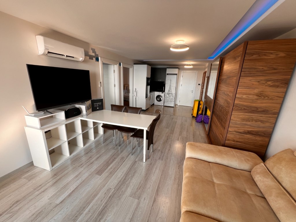 Жизнь с видом на Средиземное море — квартира 2+1 в районе  Каргыджак Аланья.  - Фото 17