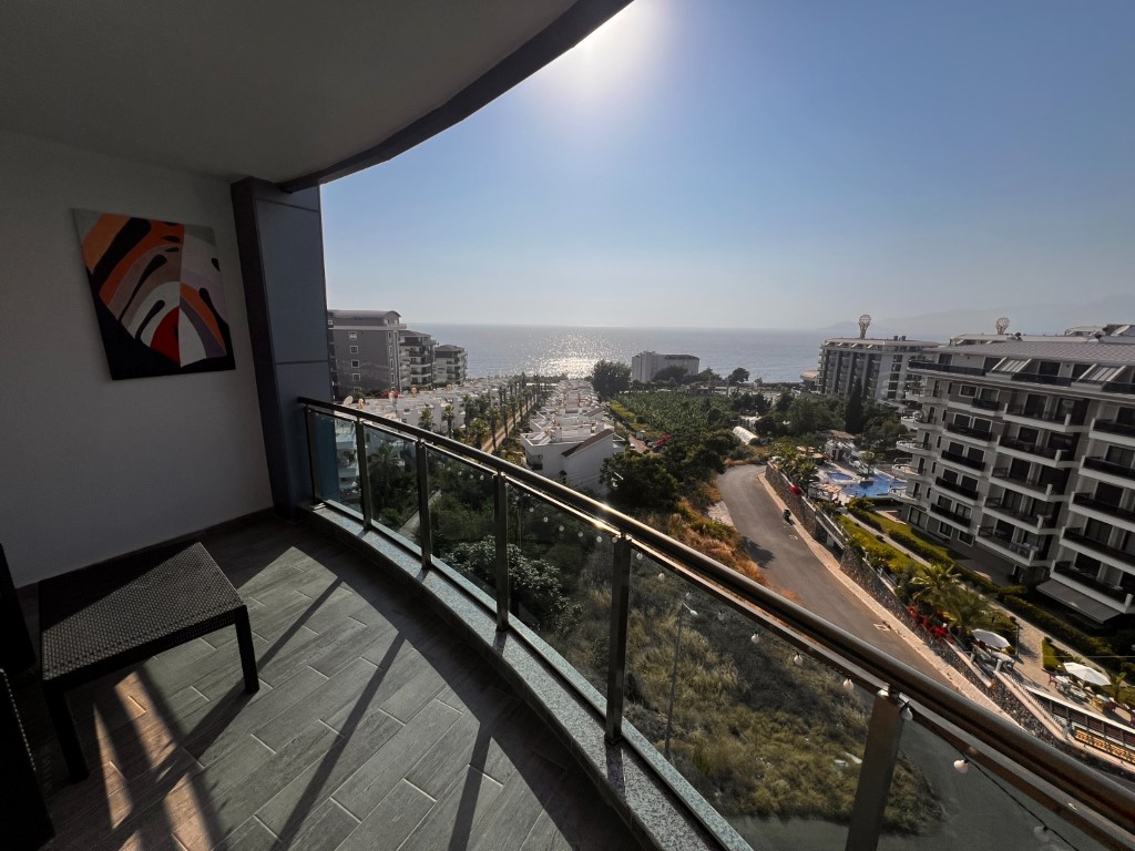 Жизнь с видом на Средиземное море — квартира 2+1 в районе  Каргыджак Аланья.  - Фото 28