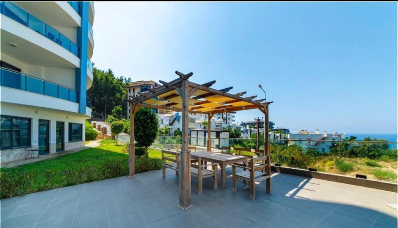 Жизнь с видом на Средиземное море — квартира 2+1 в районе  Каргыджак Аланья.  - Фото 4