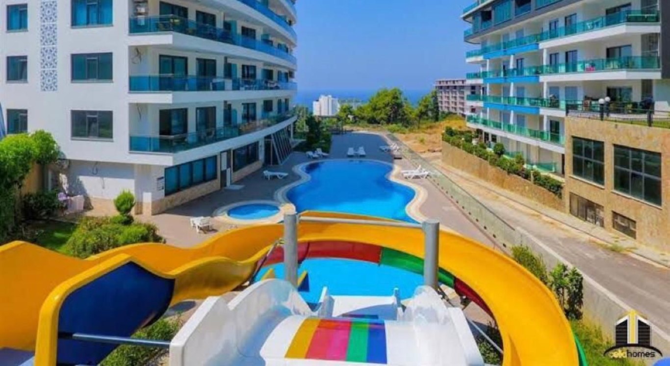 Жизнь с видом на Средиземное море — квартира 2+1 в районе  Каргыджак Аланья.  - Фото 3