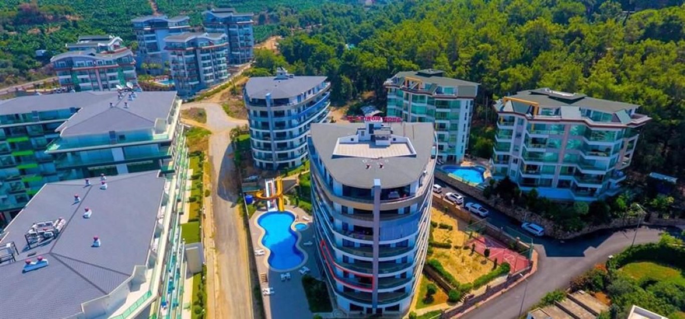 Жизнь с видом на Средиземное море — квартира 2+1 в районе  Каргыджак Аланья.  - Фото 5