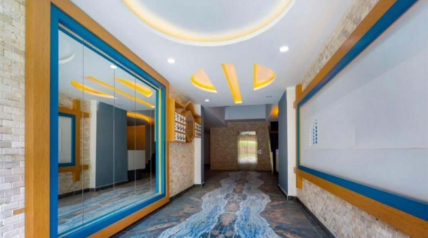 Жизнь с видом на Средиземное море — квартира 2+1 в районе  Каргыджак Аланья.  - Фото 7