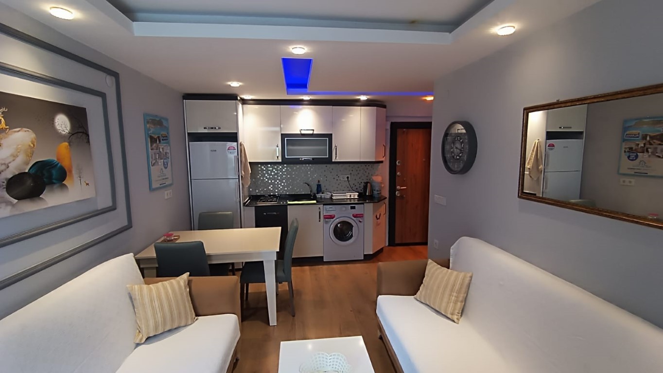 Уютная квартира планировкой 1+1 в районе Оба Аланья.  - Фото 2