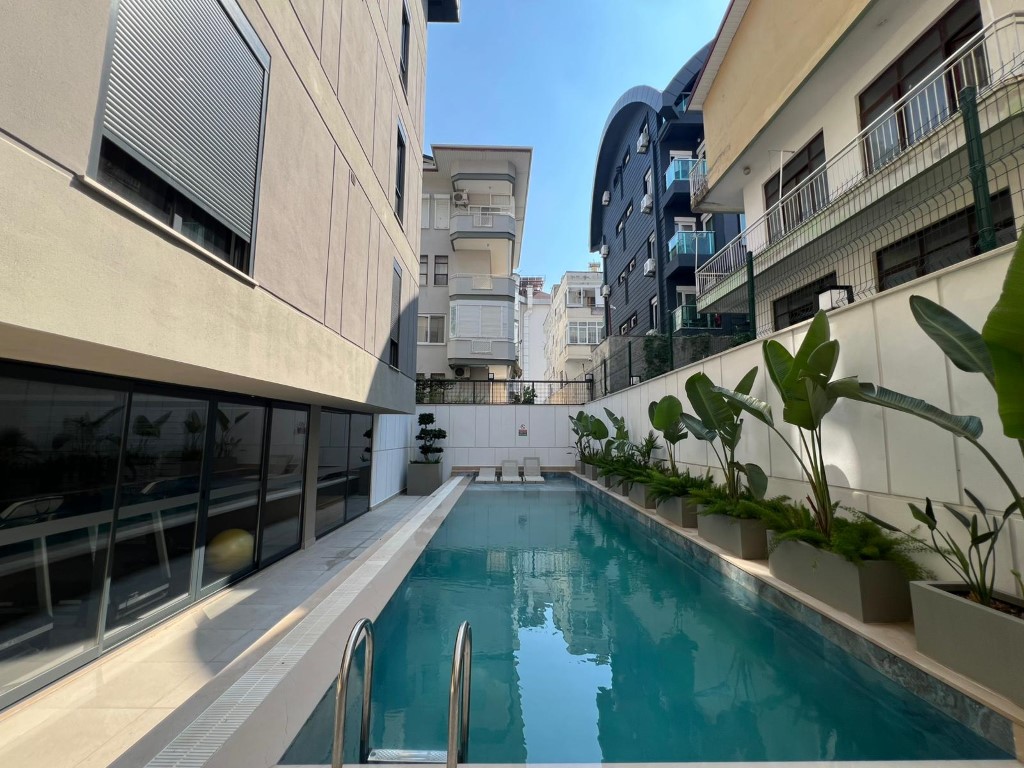 Просторная квартира планировкой 2+1 в районе пляжа Клеопатра Аланья. - Фото 6