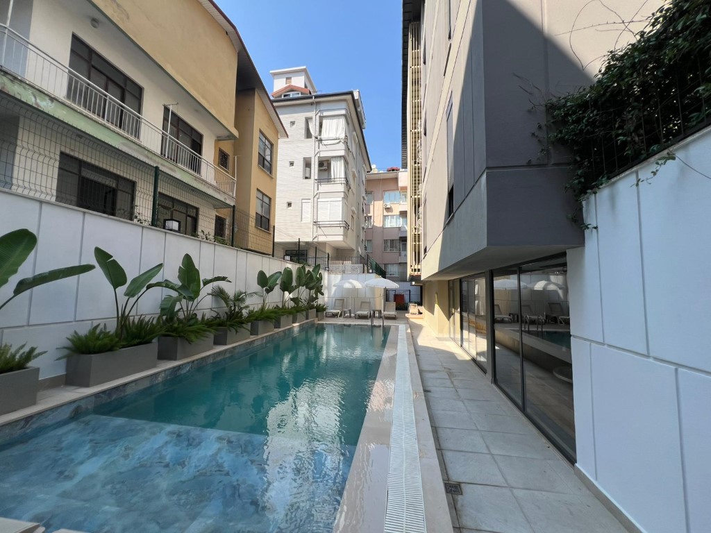 Просторная квартира планировкой 2+1 в районе пляжа Клеопатра Аланья. - Фото 5