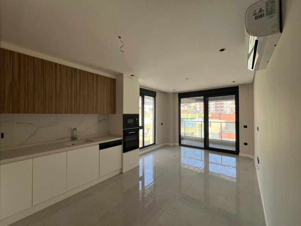 Просторная квартира планировкой 2+1 в районе пляжа Клеопатра Аланья. - Фото 23