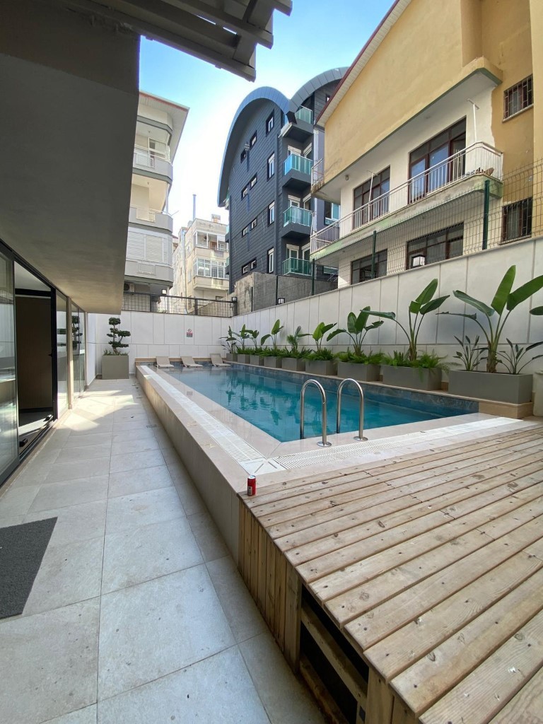 Просторная квартира планировкой 2+1 в районе пляжа Клеопатра Аланья. - Фото 8