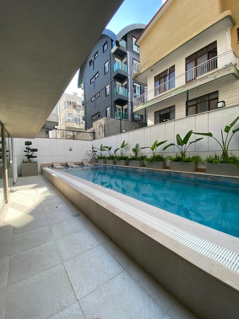 Просторная квартира планировкой 2+1 в районе пляжа Клеопатра Аланья. - Фото 7