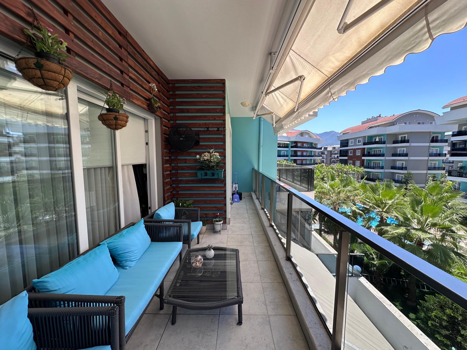 Просторная квартира в районе Оба Аланья— готова к проживанию и получению гражданства. - Фото 8