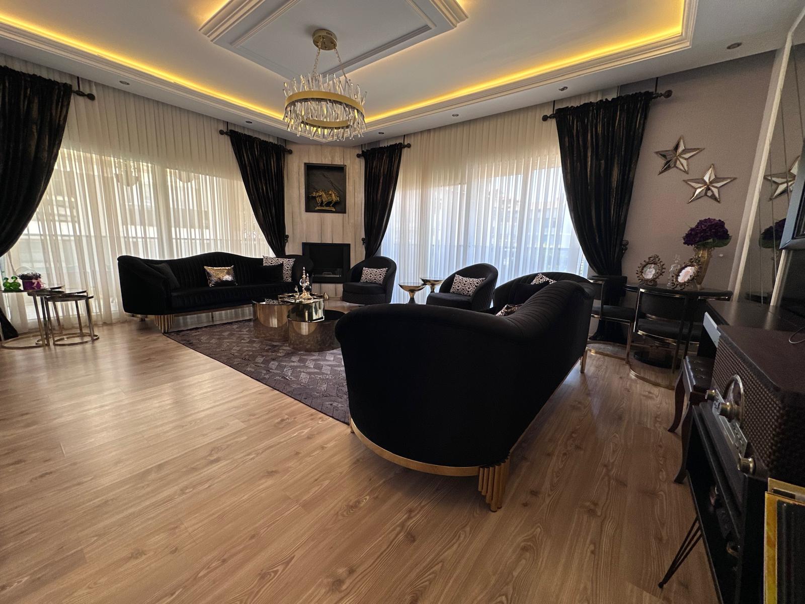 Просторная квартира в районе Оба Аланья— готова к проживанию и получению гражданства.