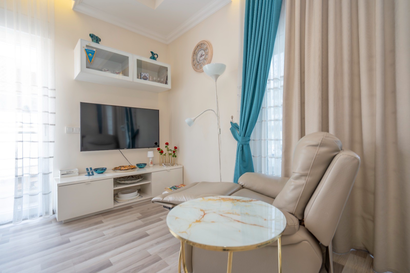 Уютная квартира планировкой 2+1 в районе Оба Аланья.  - Фото 5