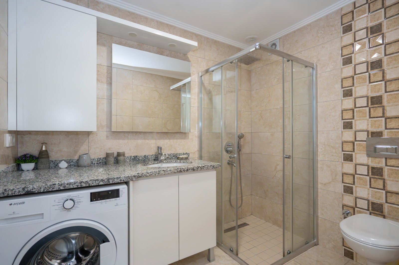 Уютная квартира планировкой 2+1 в районе Оба Аланья.  - Фото 9